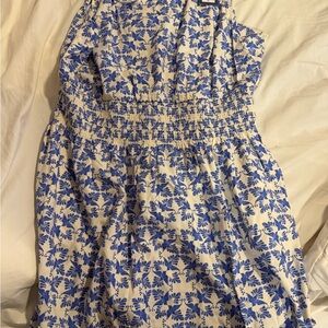 Universal Thread Blue and White Floral Sundress